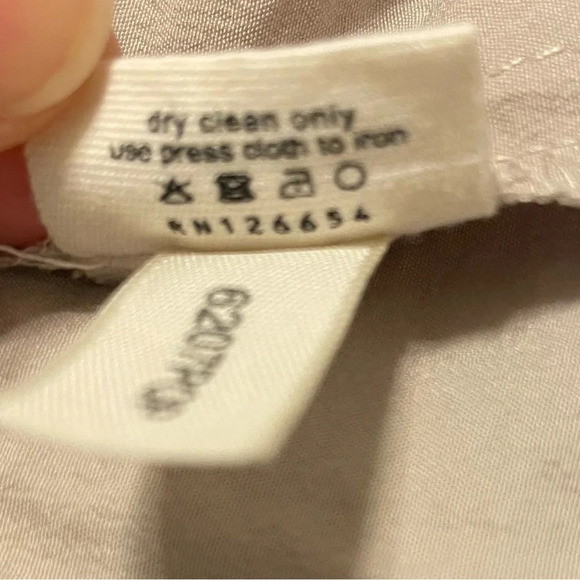 L'AGENCE Scoop Neck Tiered Mini Dress in Neutral - Picture 10 of 10